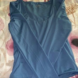 Denim Blue Longsleeve Top